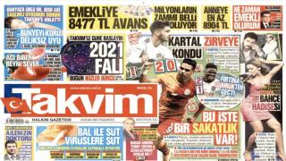 Takvim gazetesinin her gün emekliye zam haberi yapması alay konusu oldu