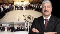 Başkan Ömeroğlu bir günde 9 düğüne katıldı