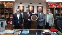 Başkan Ömeroğlu’ndan MHP İl Başkanı Emengen’e hayırlı olsun ziyareti