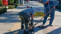 Büyükşehir’den yürüyüş yollarına bakım