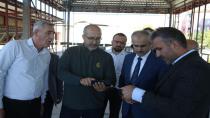 Başkan Çiftçi’den yeni kitap kahve inşaatında inceleme