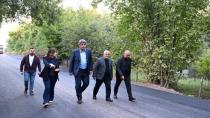 Başkan Kocaman çalışmaları yerinde inceledi