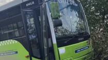 Gebze'de halk otobüsü yoldan çıktı! 12 yaralı!